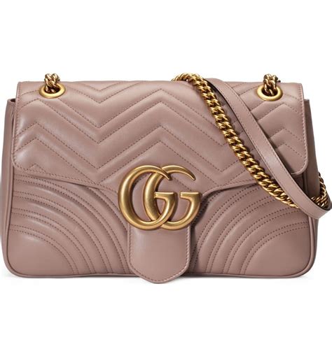 gucci marmont 2.0 leather crossbody bag rose|gucci marmont suede bag.